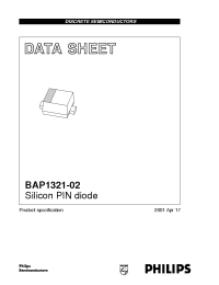 Datasheet BAP1321-02 manufacturer Philips