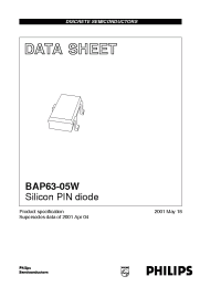 Datasheet BAP63-05W manufacturer Philips