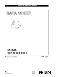 Datasheet BAS516 manufacturer Philips