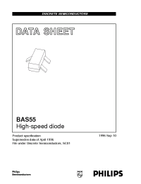 Datasheet BAS55 manufacturer Philips