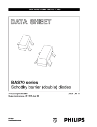 Datasheet BAS70-01 производства Philips