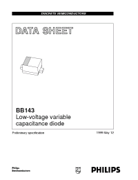 Datasheet BB143 manufacturer Philips