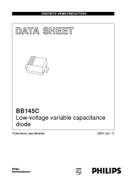 Datasheet BB145C производства Philips