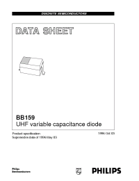 Datasheet BB159 производства Philips