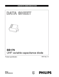 Datasheet BB179B manufacturer Philips