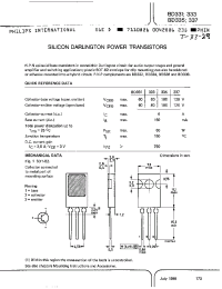 Datasheet BD333 manufacturer Philips