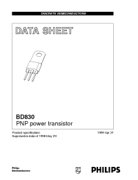 Datasheet BD830 manufacturer Philips
