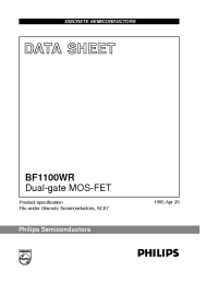 Datasheet BF1100WR manufacturer Philips