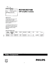 Datasheet BGY49A manufacturer Philips