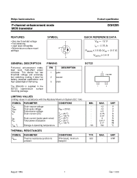 Datasheet BSH205/T1 manufacturer Philips