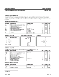 Datasheet BU4507AF manufacturer Philips