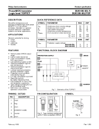 Datasheet BUK106-50LP производства Philips