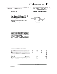 Datasheet BUW64C manufacturer Philips