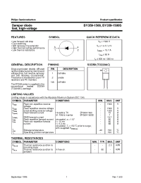 Datasheet BY359-1500S manufacturer Philips