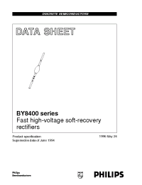 Datasheet BY8412 manufacturer Philips