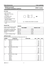Datasheet BYD17G/T1 manufacturer Philips