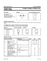 Datasheet BYQ28E-200/B manufacturer Philips