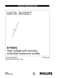 Datasheet BYX90G производства Philips