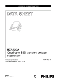 Datasheet BZA420A manufacturer Philips