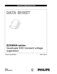 Datasheet BZA962A manufacturer Philips