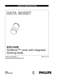 Datasheet BZD142W-180 manufacturer Philips