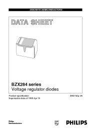 Datasheet BZX284-B10 производства Philips