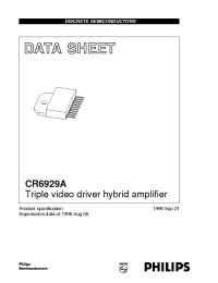 Datasheet CR6929A производства Philips