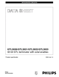 Datasheet GTL2022 manufacturer Philips