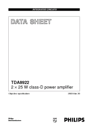 Datasheet HEF4047BT производства Philips