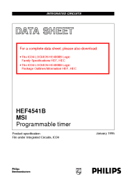 Datasheet HEF4541BDB производства Philips