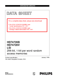 Datasheet HEF4720BN производства Philips