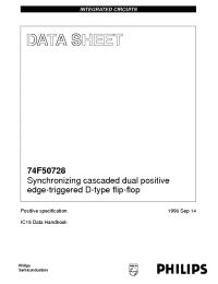 Datasheet I74F50728D manufacturer Philips