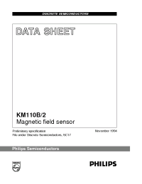 Datasheet KM110B manufacturer Philips