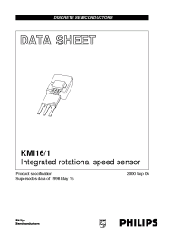 Datasheet KMI16 manufacturer Philips