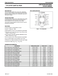 Datasheet LM124 manufacturer Philips