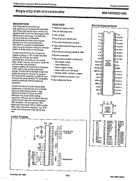 Datasheet MAB8031AH-2-12P manufacturer Philips