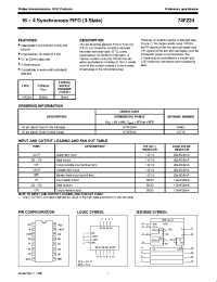 Datasheet N74F224D manufacturer Philips
