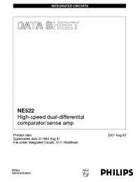 Datasheet NE522NB manufacturer Philips