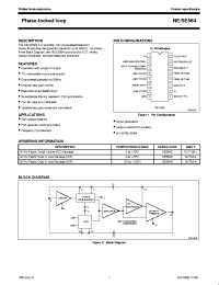 Datasheet NE564 manufacturer Philips