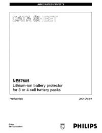 Datasheet NE57605CD производства Philips