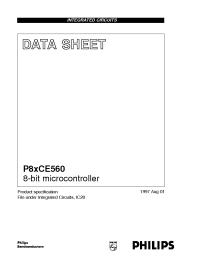 Datasheet P80CE560EFB/00 manufacturer Philips