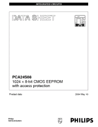 Datasheet PCA24S08D manufacturer Philips