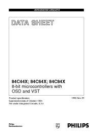 Datasheet PCA84C643 производства Philips