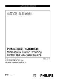 Datasheet PCA84C646 manufacturer Philips