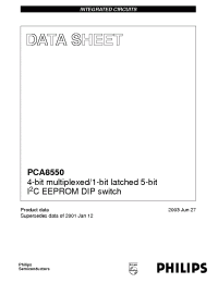 Datasheet PCA8581P/F6 manufacturer Philips
