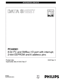 Datasheet PCA9501BS manufacturer Philips