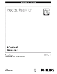 Datasheet PCA9504ADGG manufacturer Philips