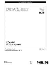 Datasheet PCA9515DP manufacturer Philips