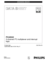 Datasheet PCA9542D manufacturer Philips