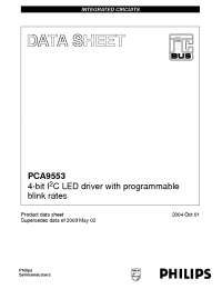 Datasheet PCA9553DP manufacturer Philips